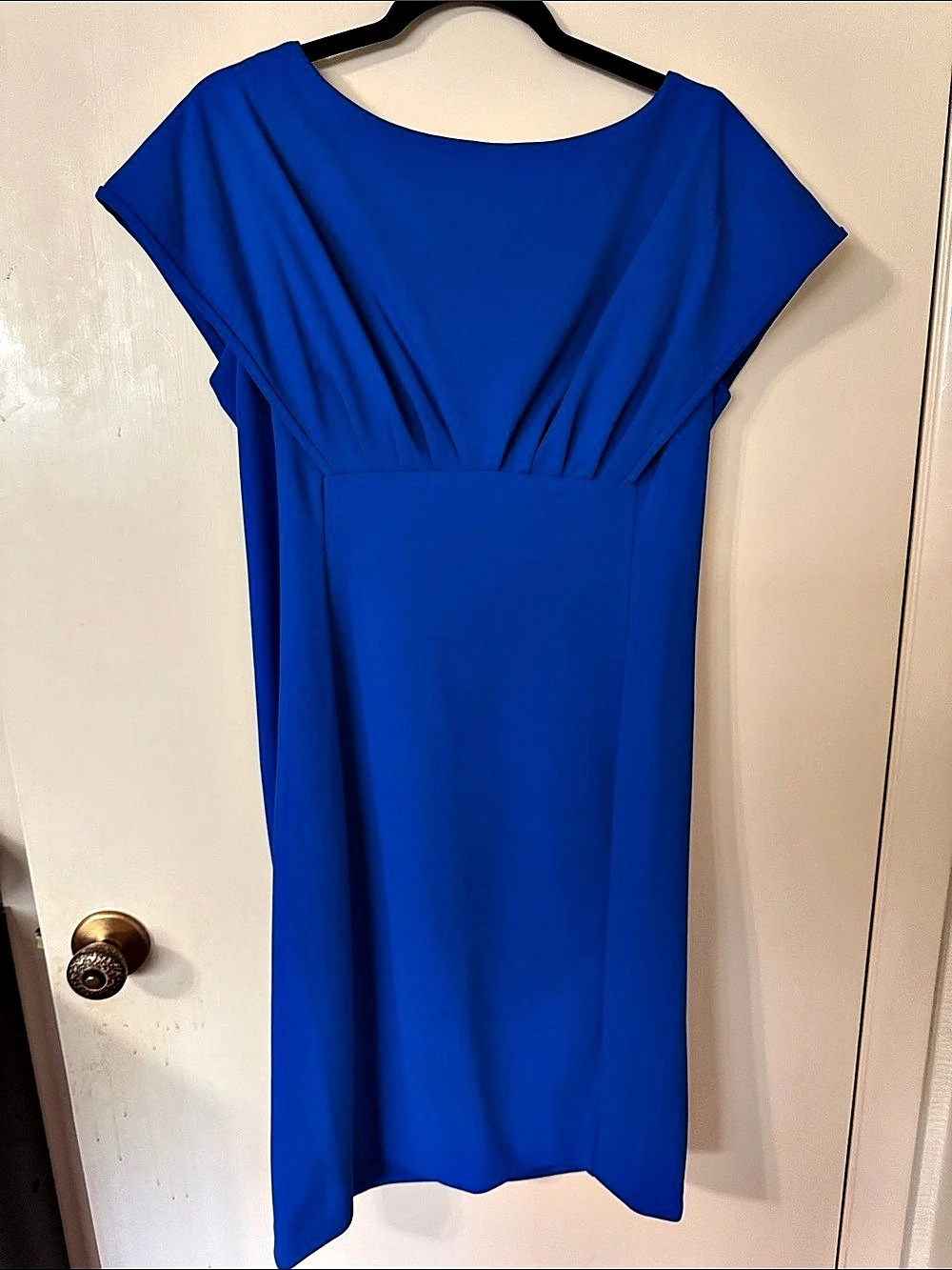 Calvin Klein Blue Mini Dress Size 14 Like New